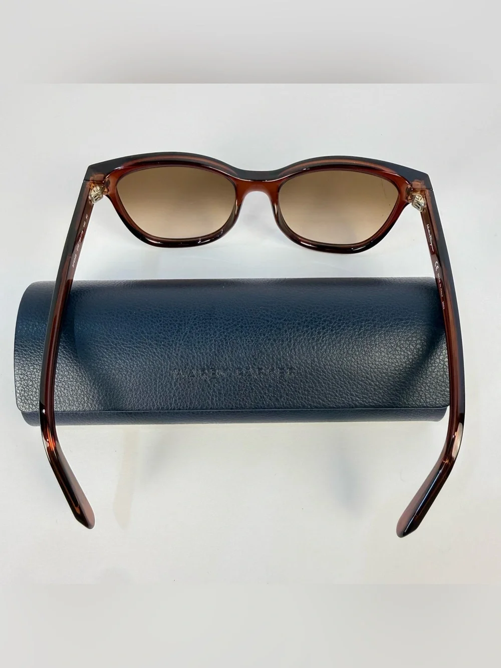 Salvatore Ferragamo SF834S Crystal Brown Cateye Sunglasses